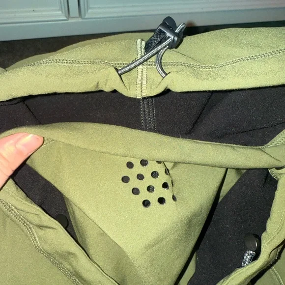 O'Neill Olive Green Ski Sweatshirt - Picture 4 of 5